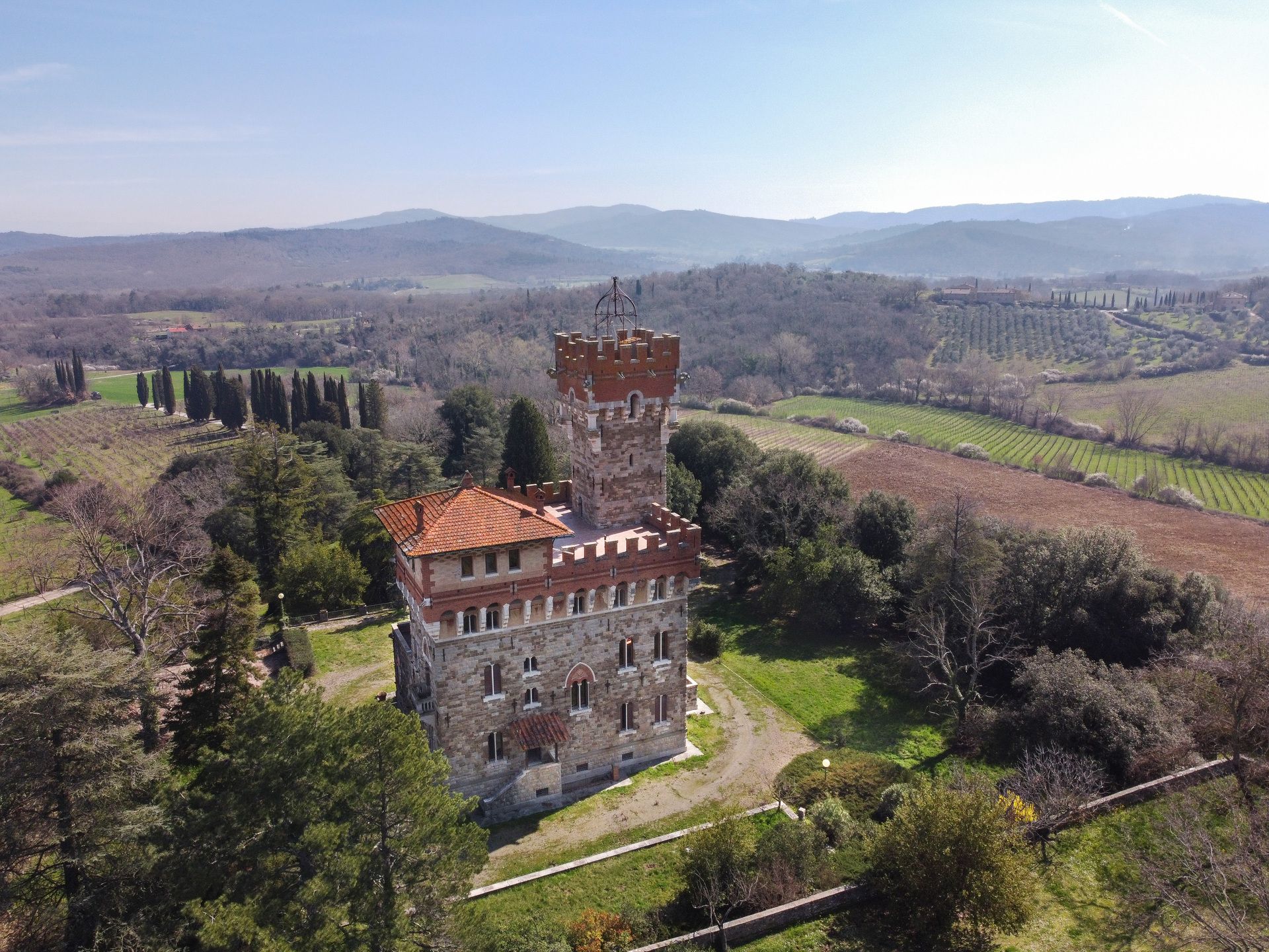 Vendita castello in zona tranquilla Bucine Toscana