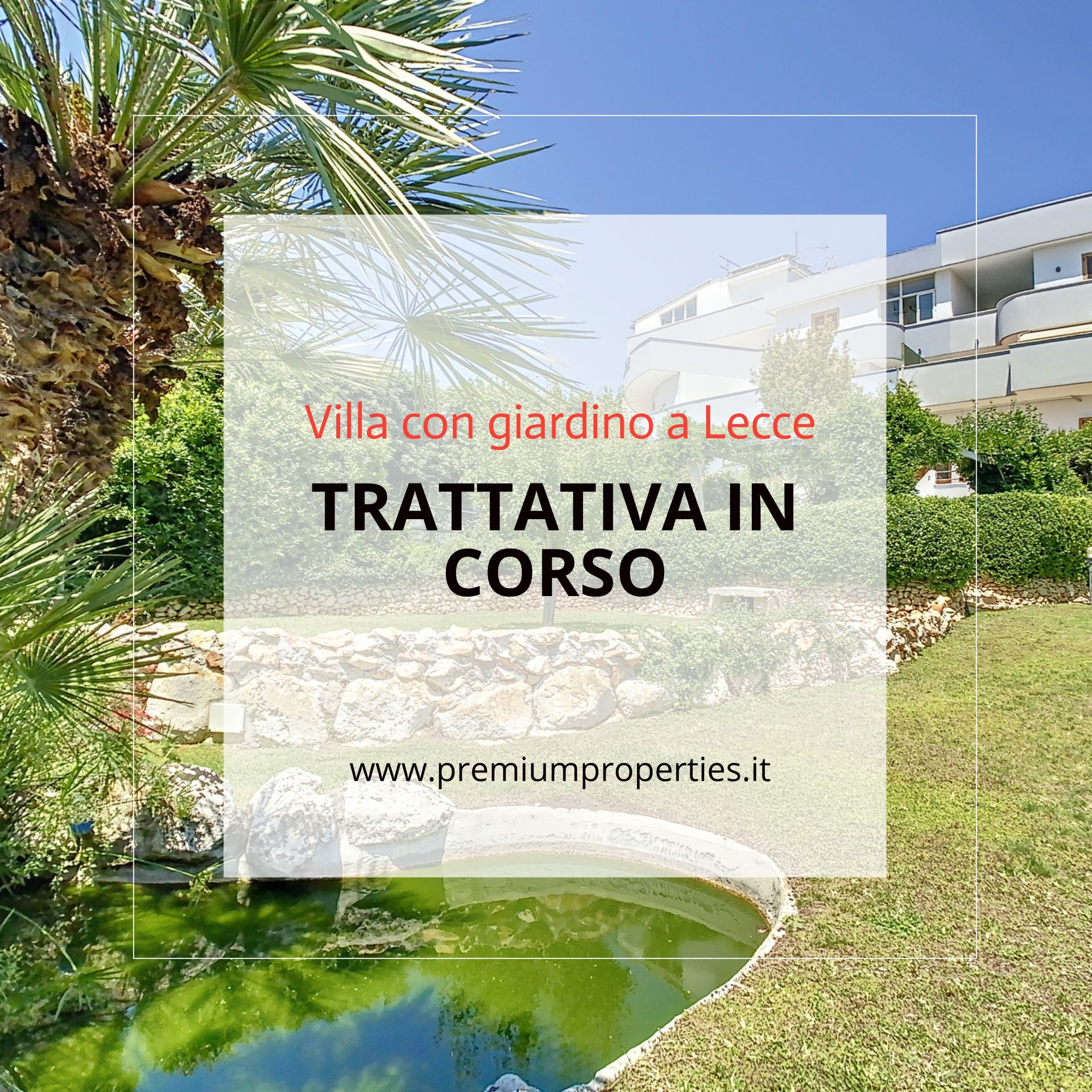 Vendita villa in città Lecce Puglia