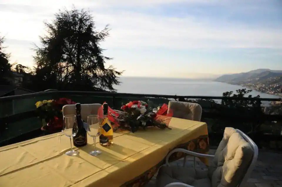 Affitto villa sul mare Camogli Liguria
