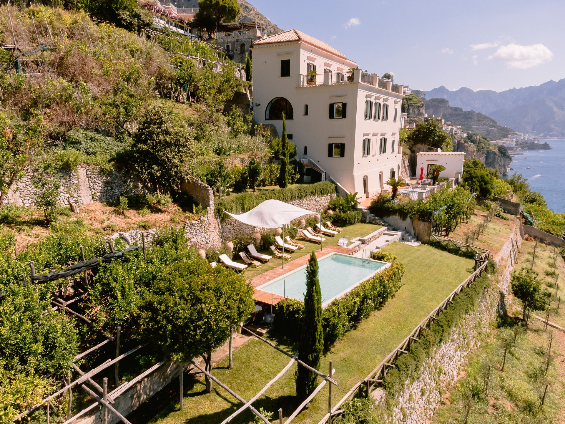 Affitto villa sul mare Amalfi Campania