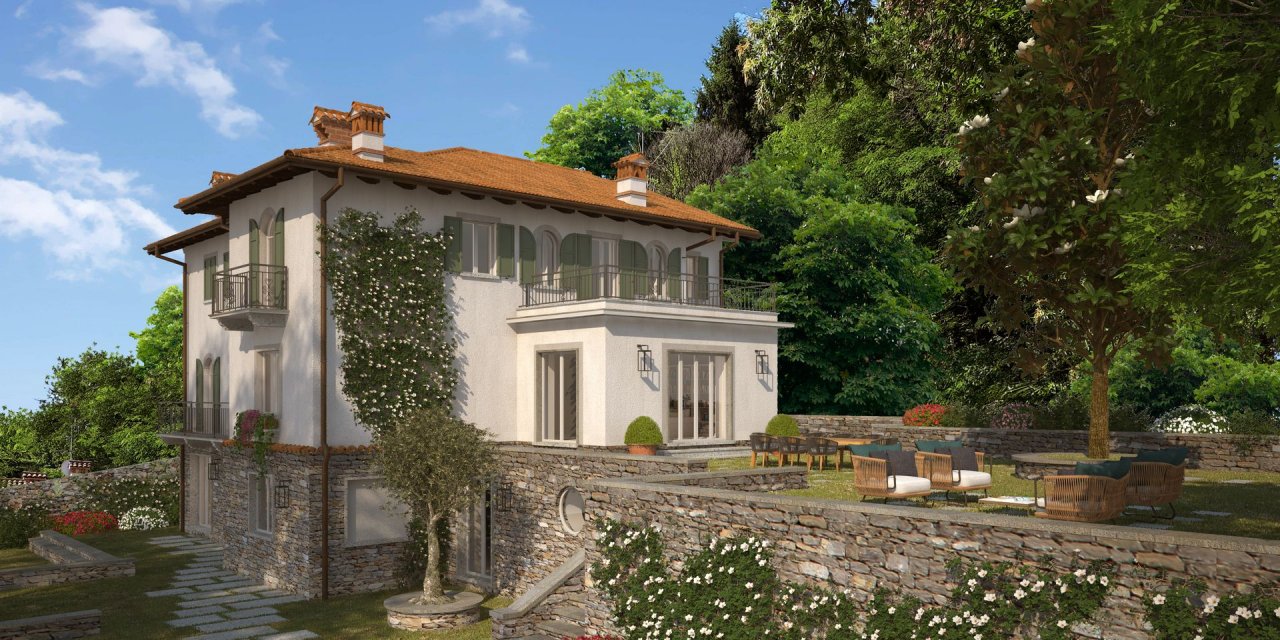 Vendita villa sul lago Stresa Piemonte foto 23