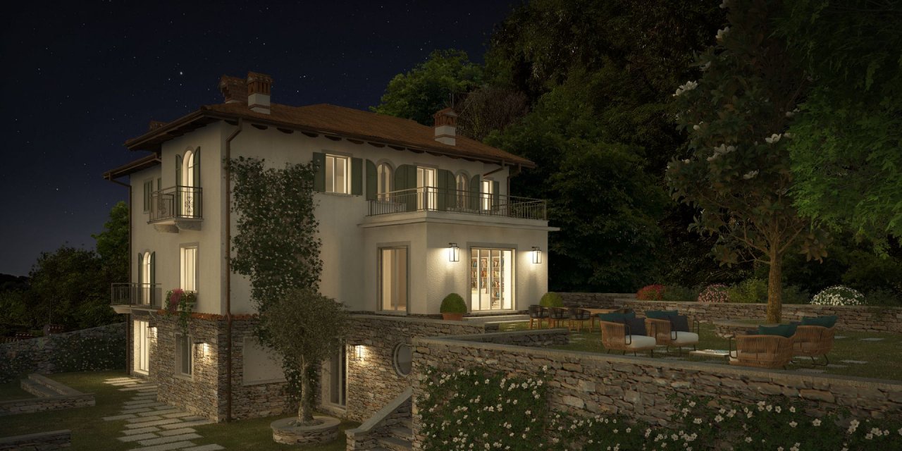 Vendita villa sul lago Stresa Piemonte foto 30