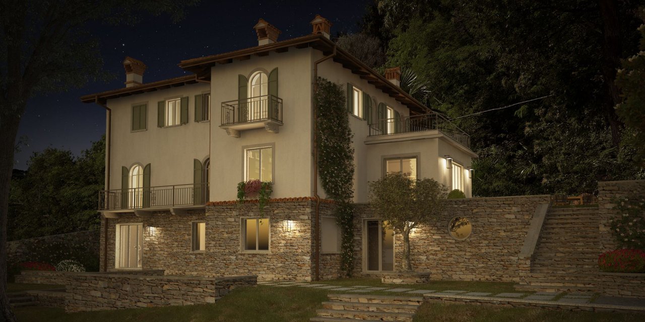 Vendita villa sul lago Stresa Piemonte foto 33