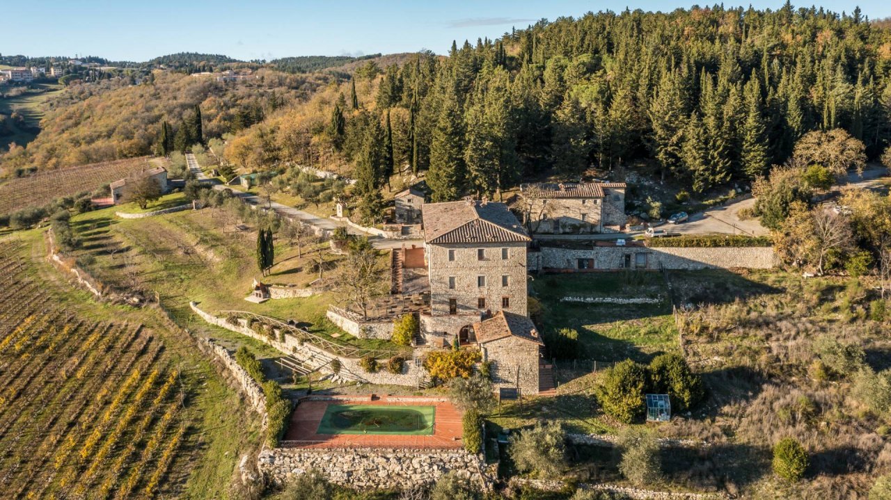 Vendita villa in zona tranquilla Castellina in Chianti Toscana foto 52