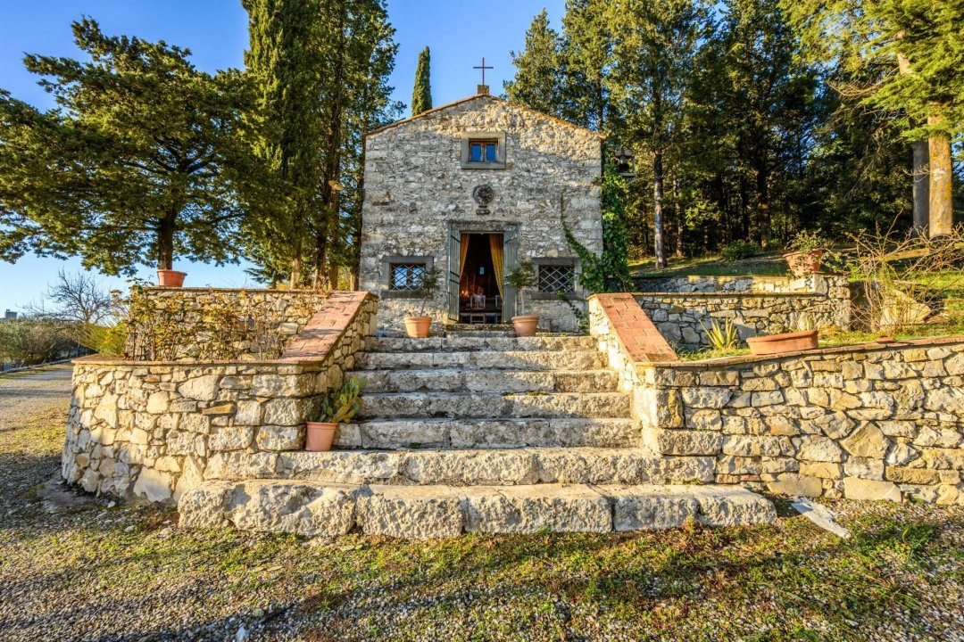 Vendita villa in zona tranquilla Castellina in Chianti Toscana foto 24