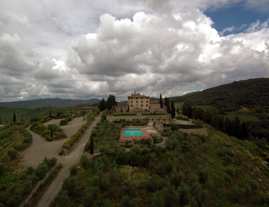 Vendita castello in zona tranquilla Gaiole in Chianti Toscana foto 5