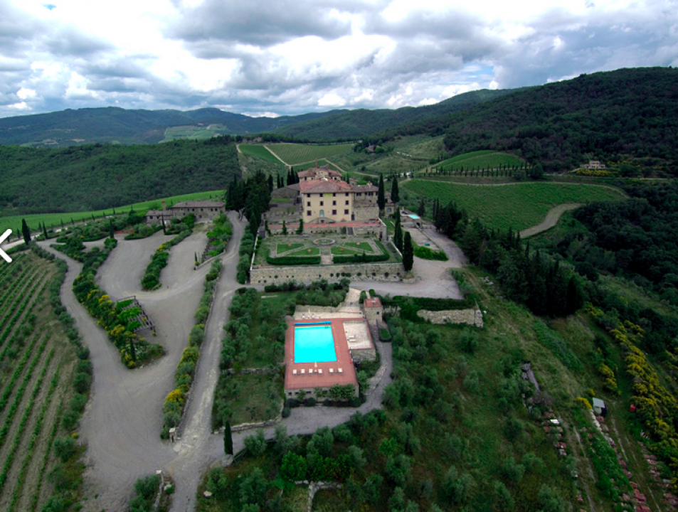 Vendita castello in zona tranquilla Gaiole in Chianti Toscana foto 14