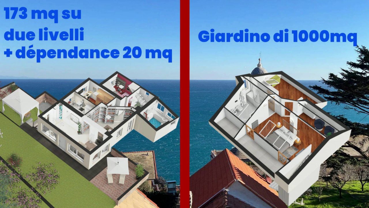Vendita villa sul mare Bergeggi Liguria foto 25